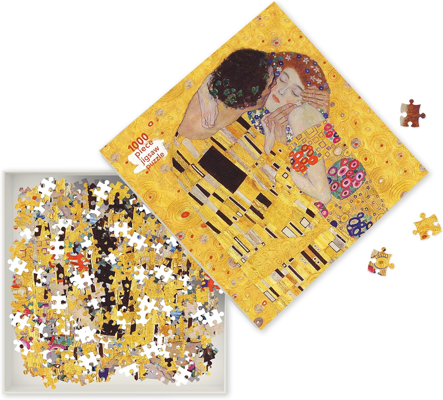 Puzzle Gustav Klimt The Kiss 1000 piece Jigsaw