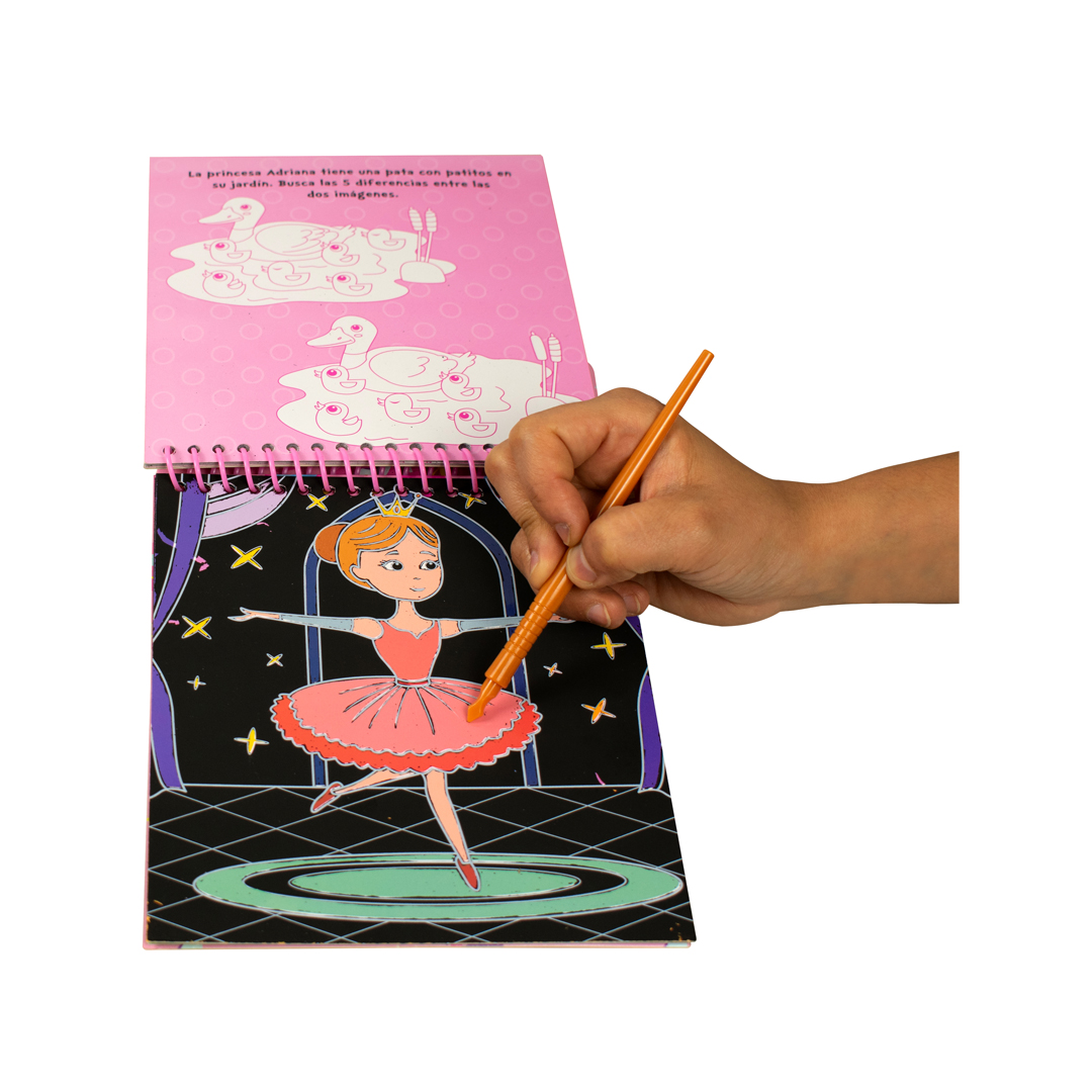 Rasca y descubre princesas