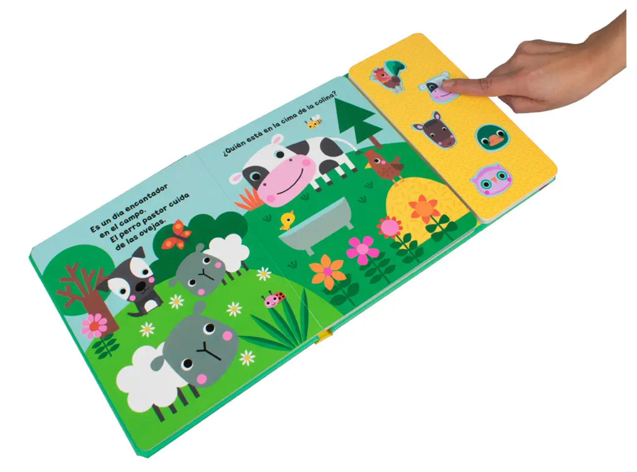 Que Animales Viven En La Granja - Con Cinco Botones Suavecitos