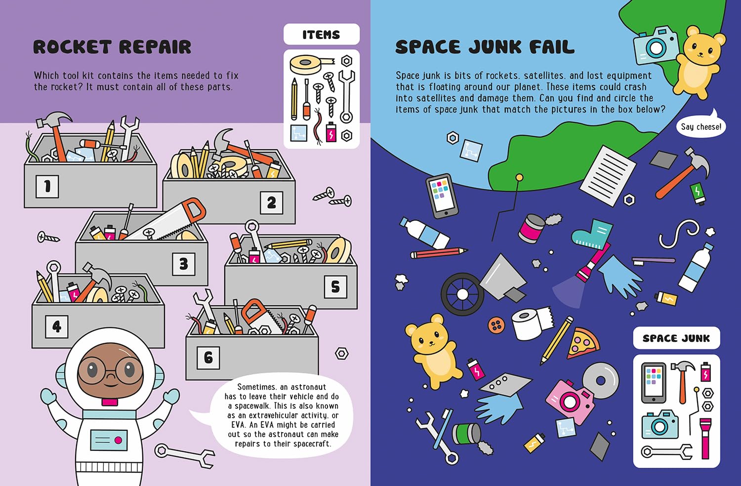 Glow-in-the-Dark Space Sticker Activity