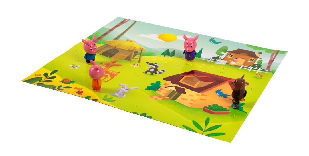 Los tres cerditos mi primer libro con figuritas