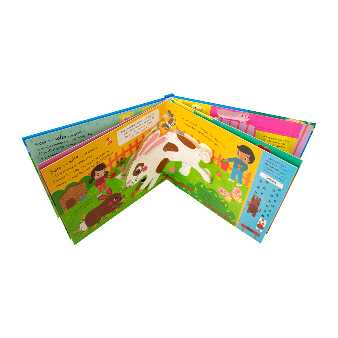 Mascotas adorables libro en 3D