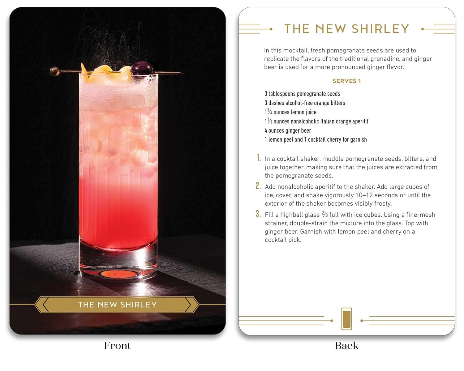Make It a Mocktail Recipe Deck