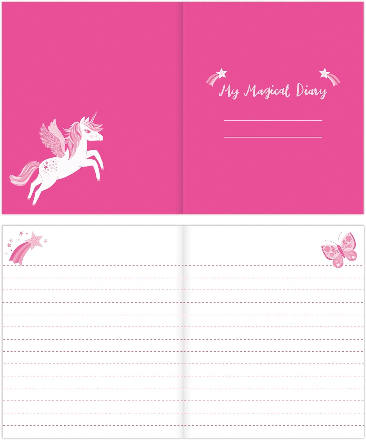 Unicorm locked diary