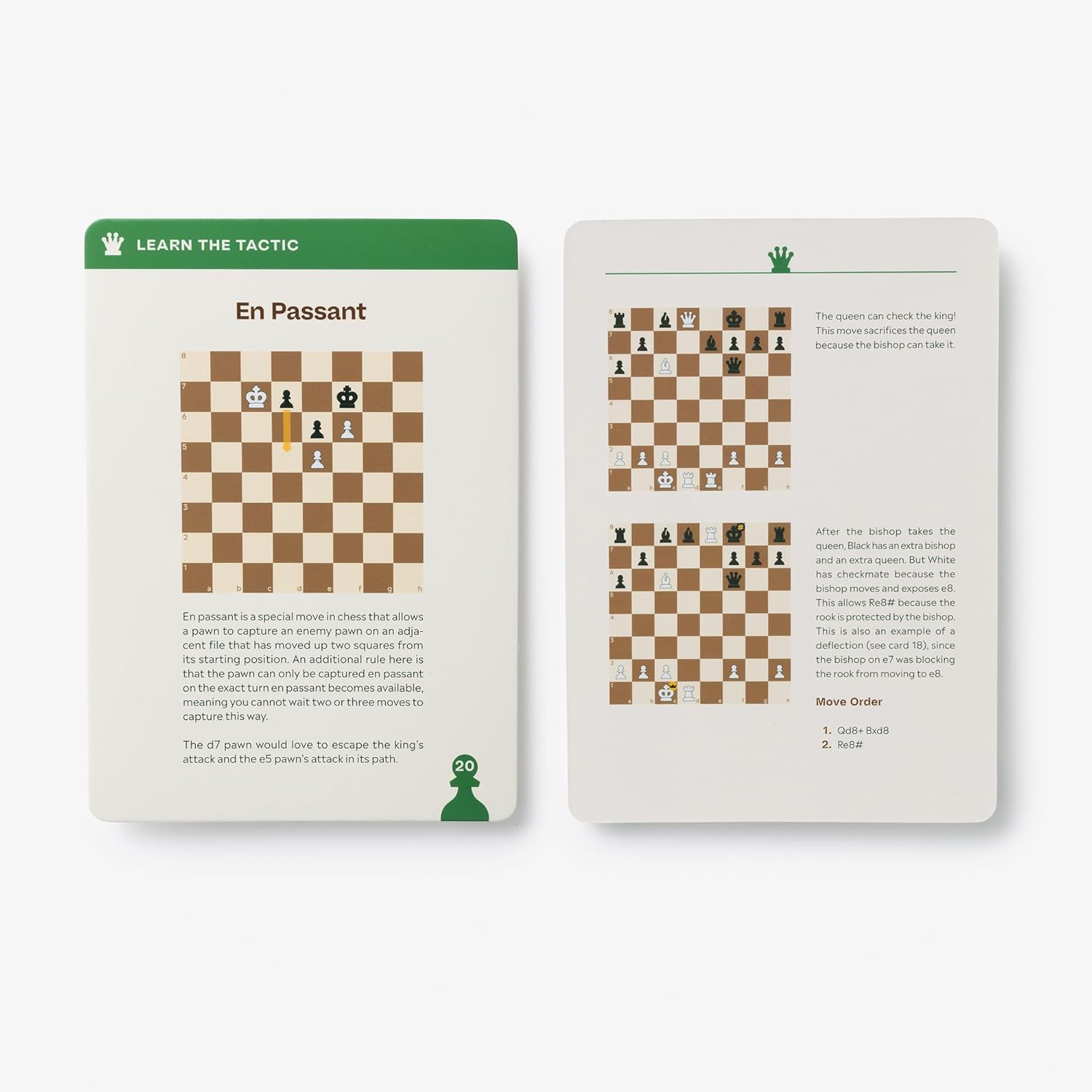 The Chess Deck 50 Cards for Mastering the Basics
