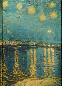 Journal Vincent Van Gogh: Starry Night over the Rhone