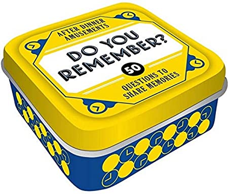 After Dinner Amusements Do you remember