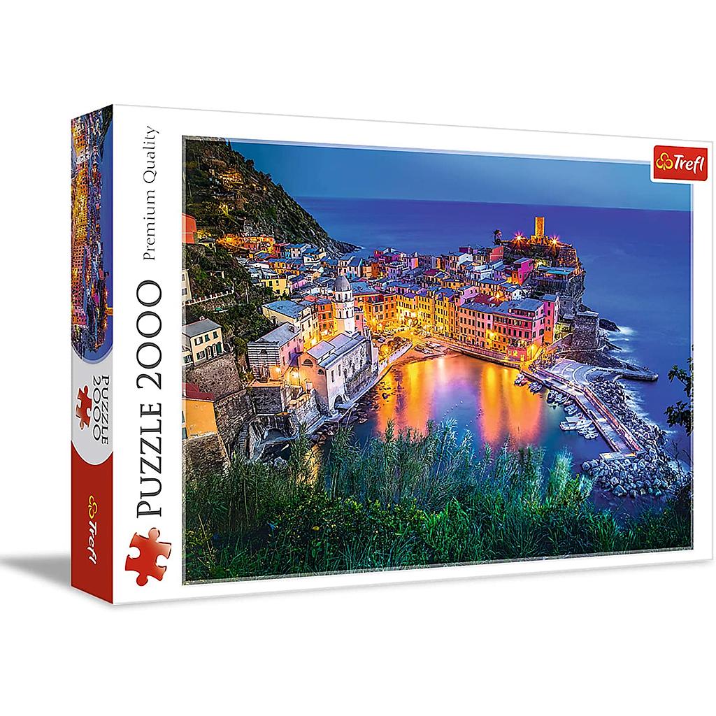 Puzzle Vernazza at dusk 2000PCS