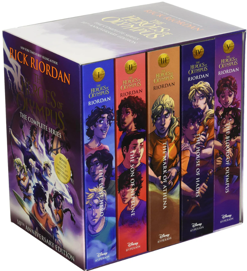 Heroes of Olympus Paperback Boxed