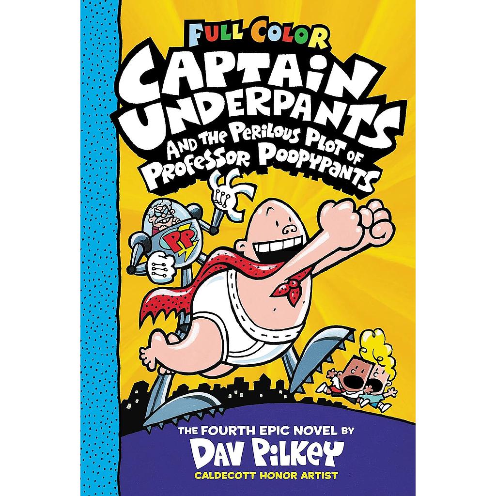 Captain Underpants 4 Full Color