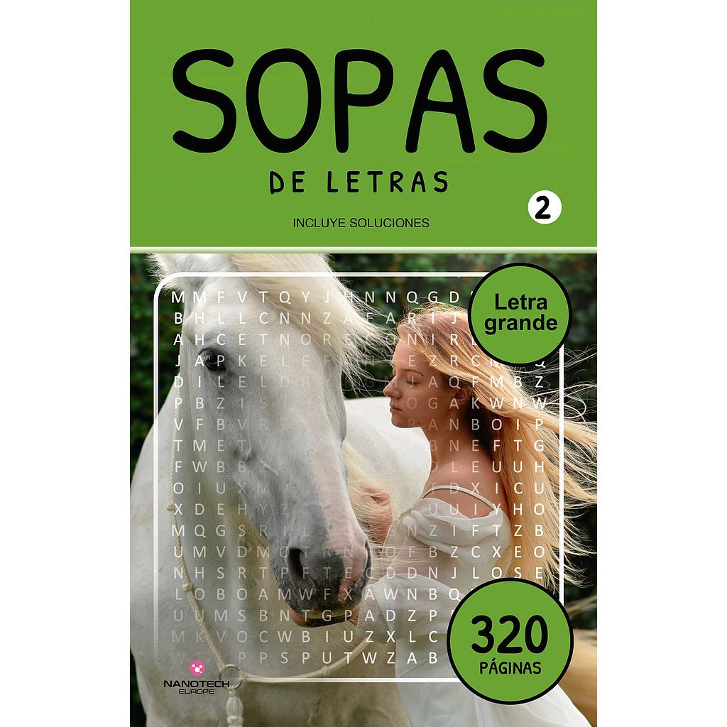Sopas de letras 320 Pag. Portada caballo