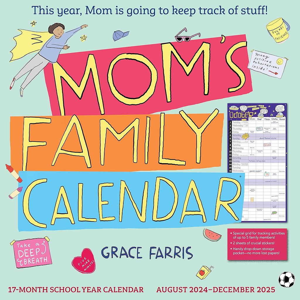 WC 2025 Mom's Family Calendar