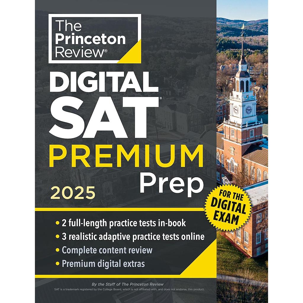 Princeton Review Digital SAT Premium Prep 2025