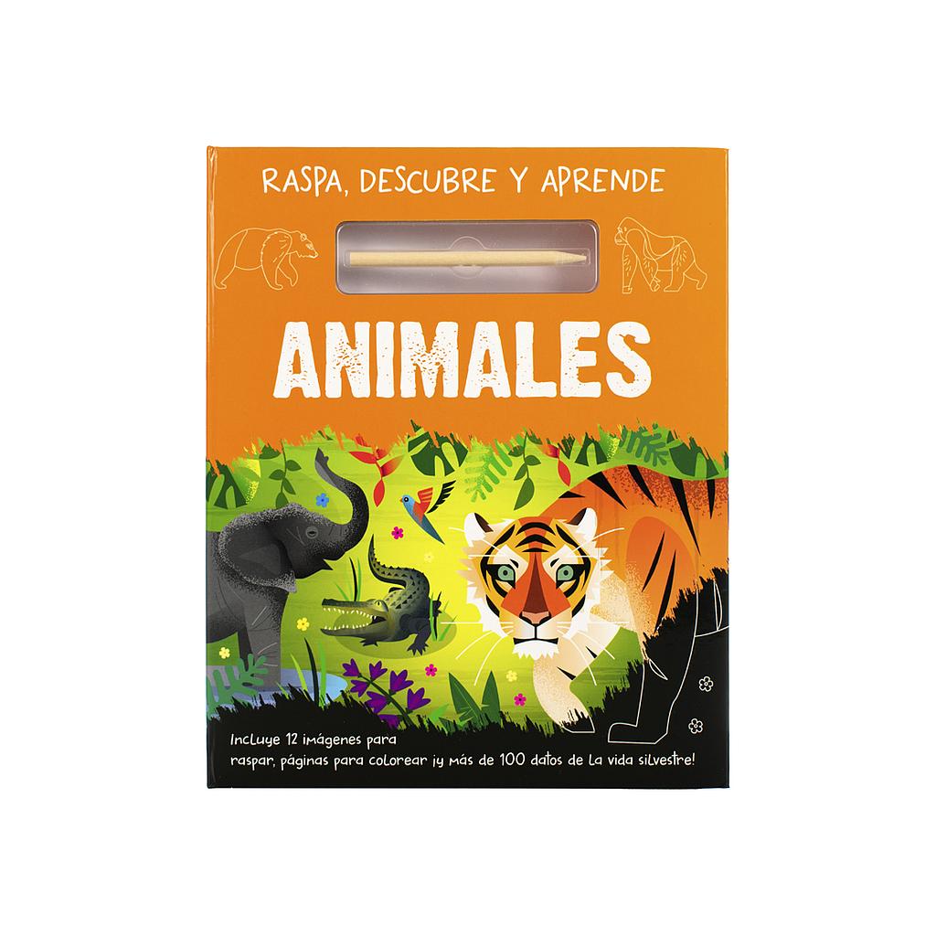 Raspa descubre y aprende animales