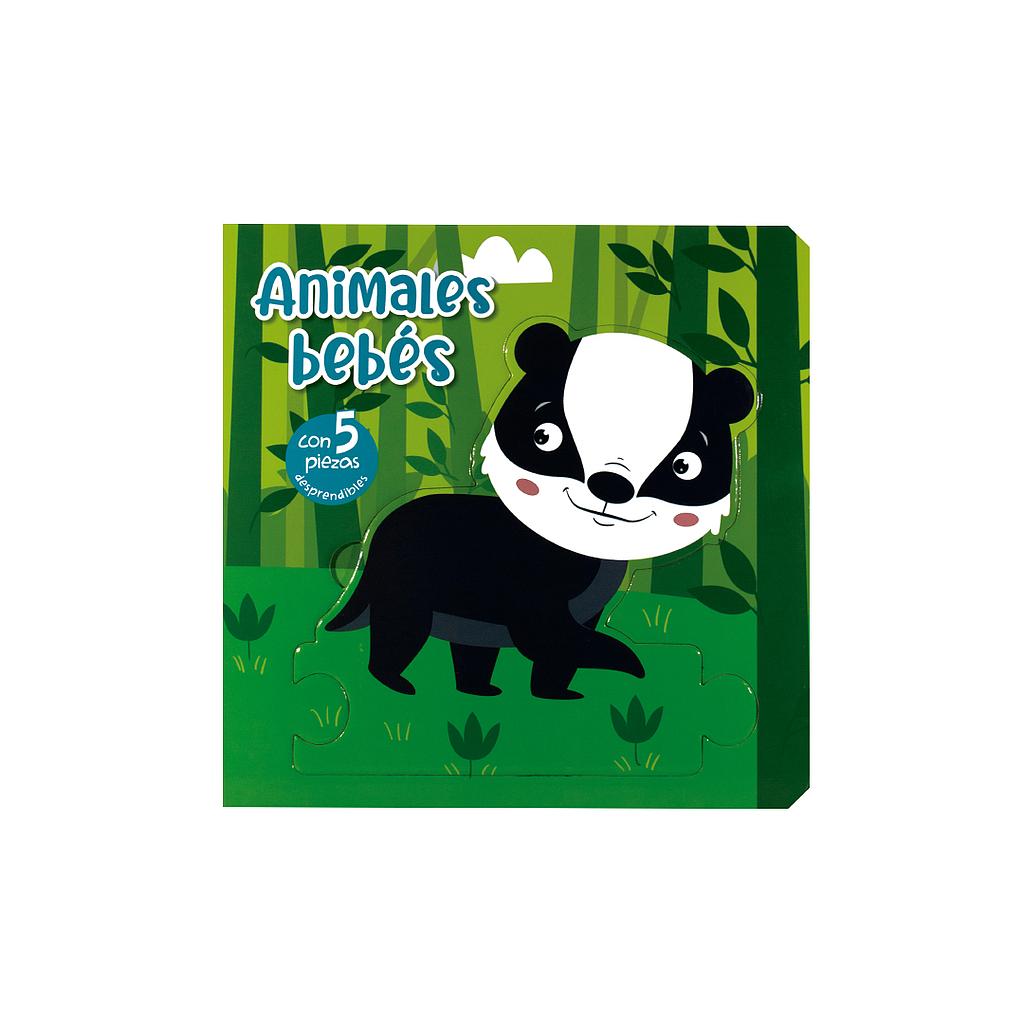 Libro de rompecabezas animales rebeldes