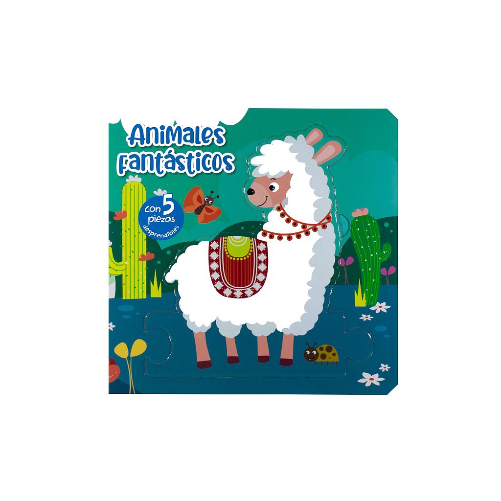 Libro de rompecabezas animales fantasticos