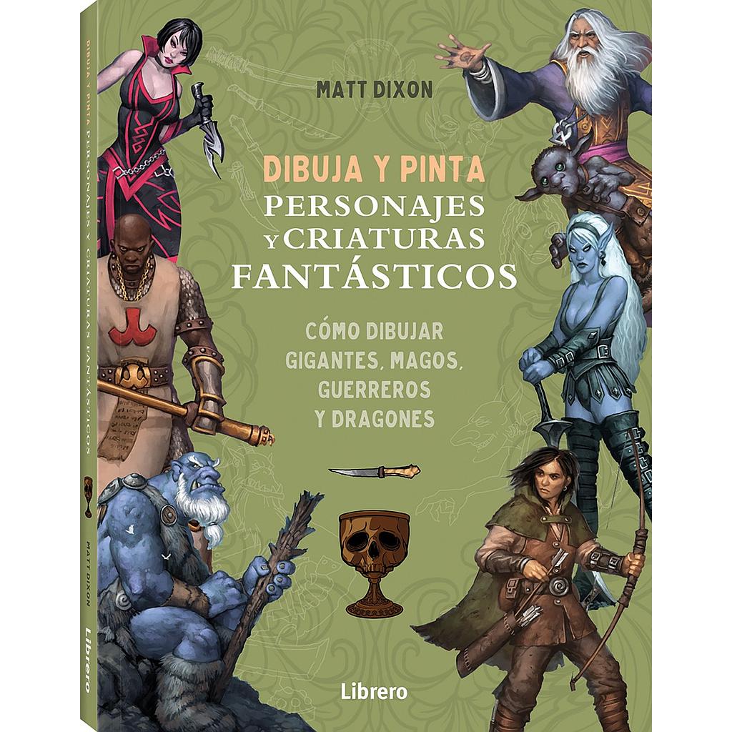 Dibuja y pinta personajes y criaturas fantasticos