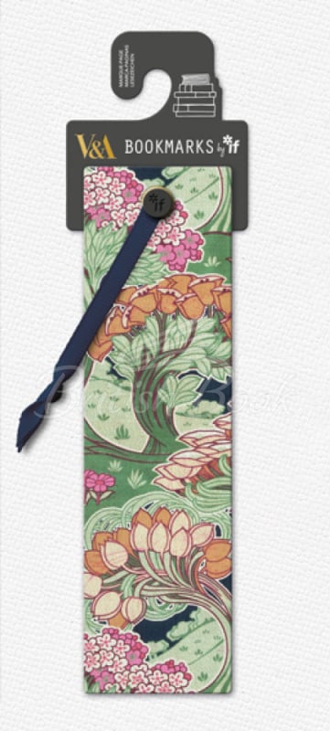 Bookmars Art Nouveau Trees Simil Cuerito