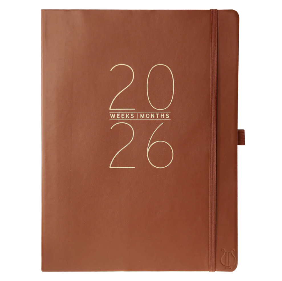 Planner Apollo Collection Brown PU801026