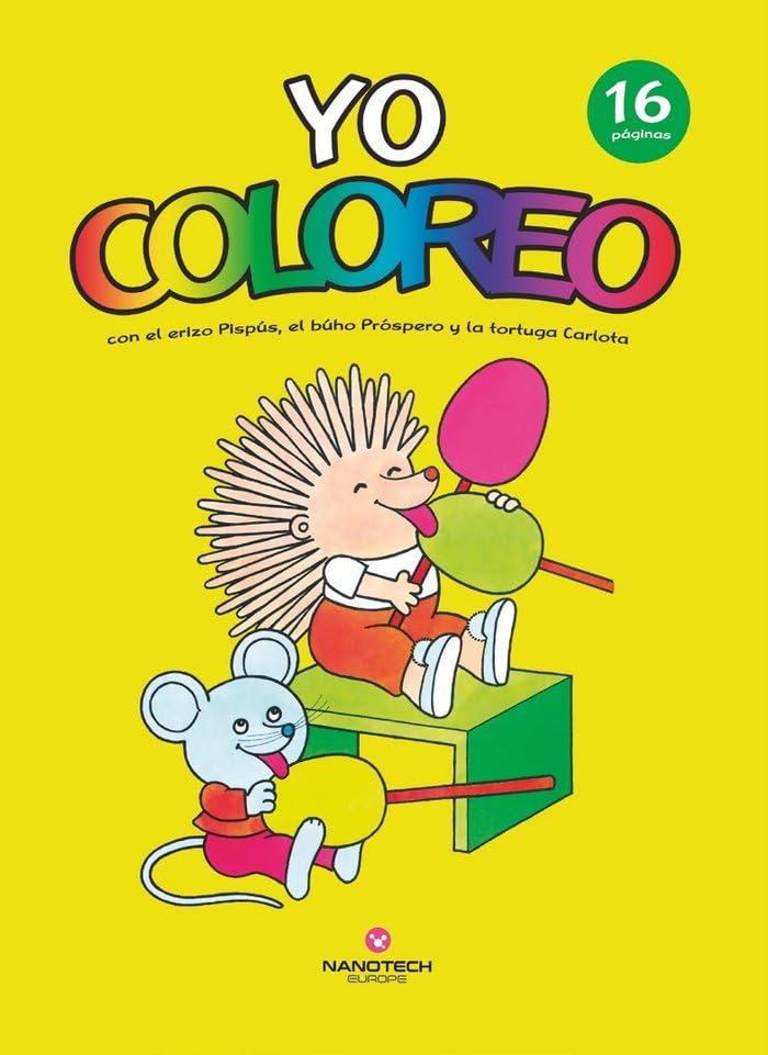 Yo coloreo con el erizo Pispus