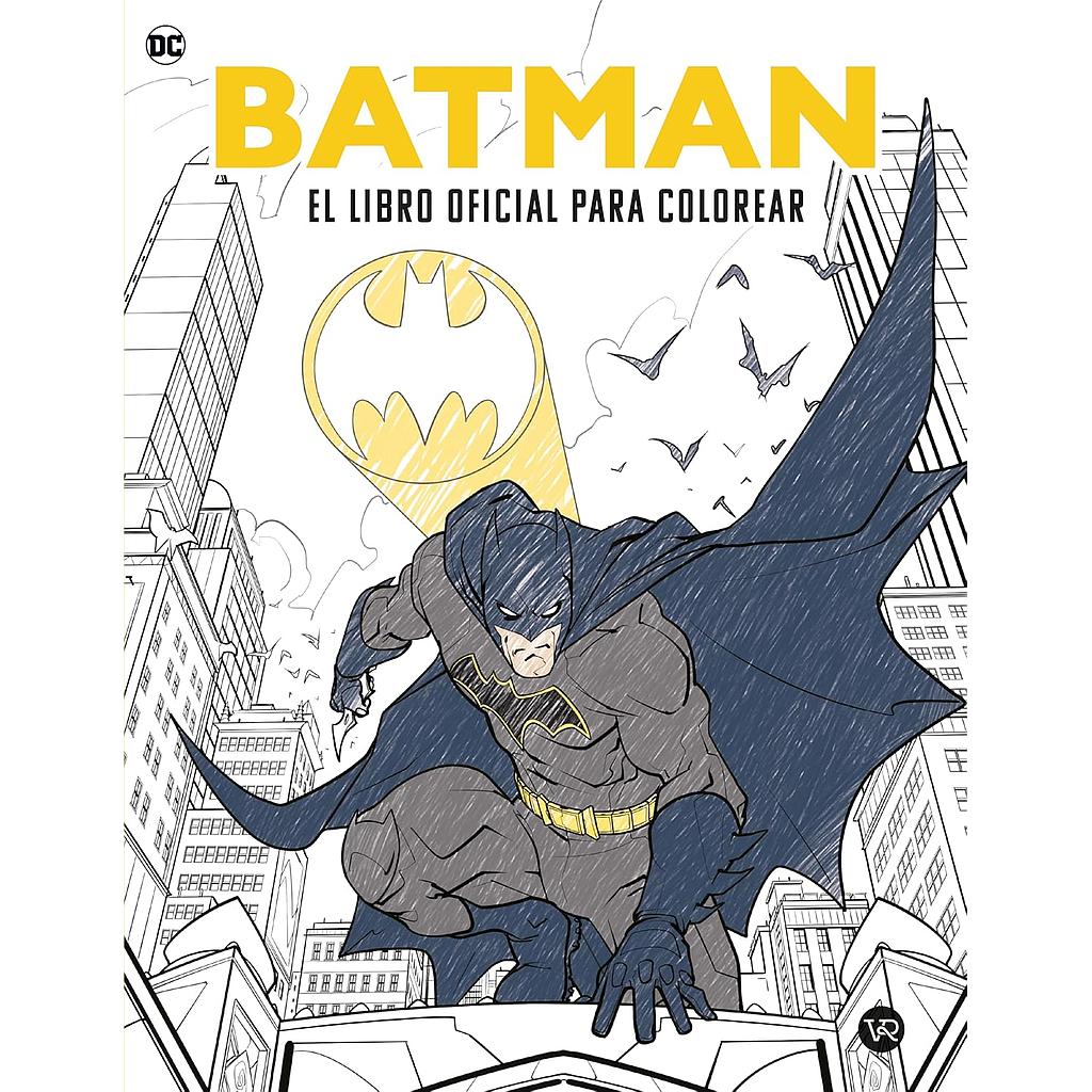 Batman, el libro oficial para colorear