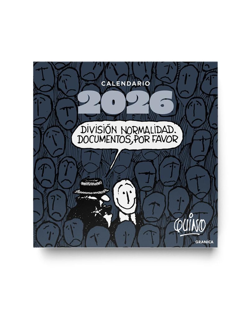 Quino 2026 calendario pared