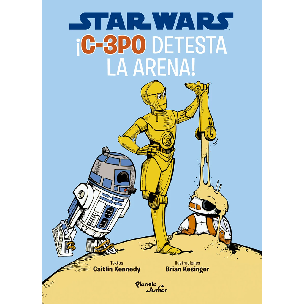 Star Wars. C-3PO detesta la arena