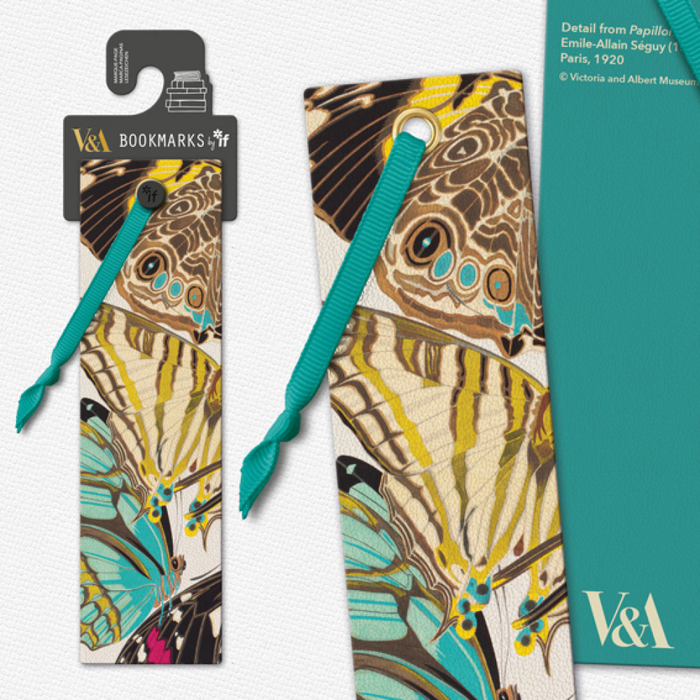 Bookmarks V&amp;A Papillons