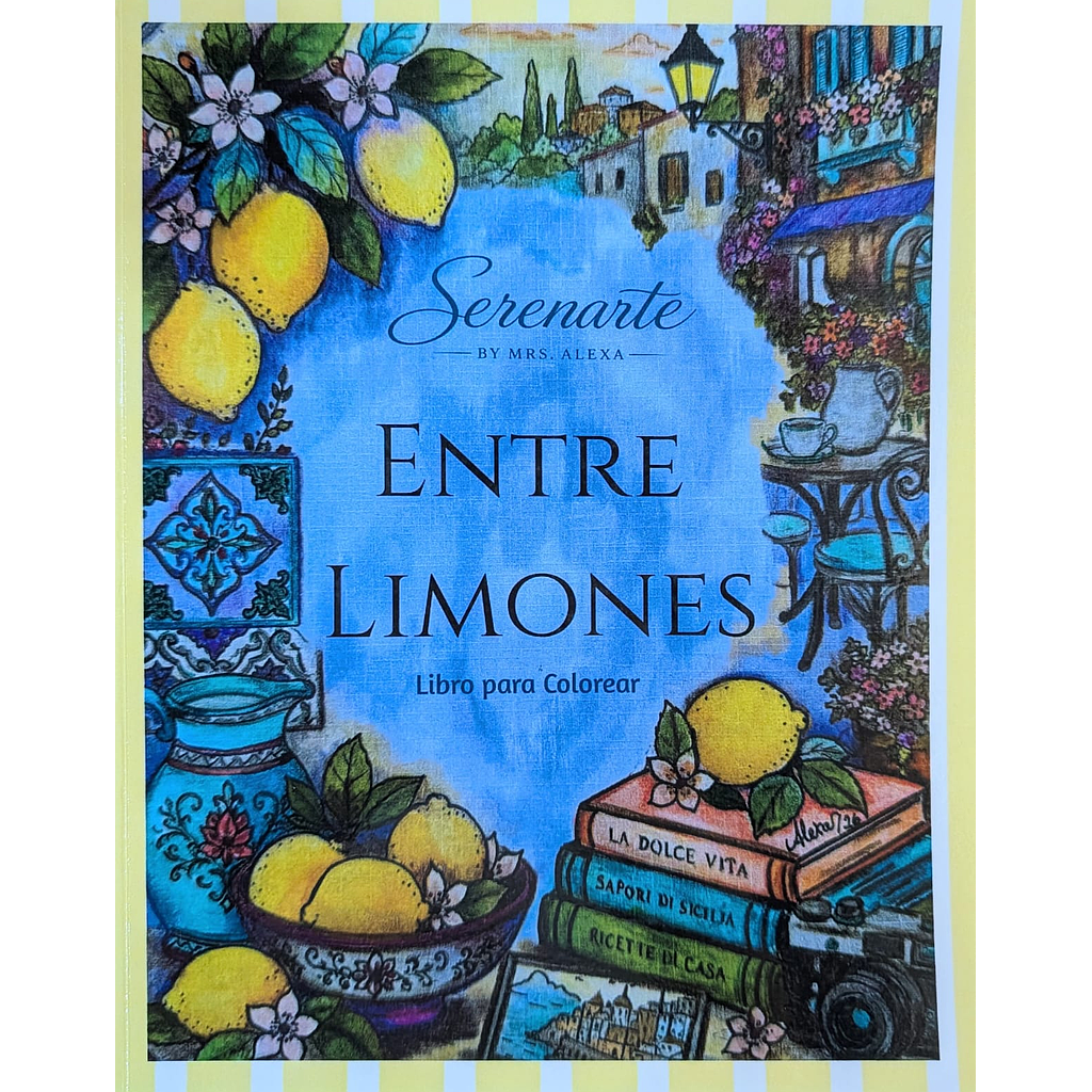 Entre limones - Libro para colorear