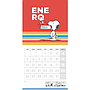 Calendario de pared 2026 Snoopy Dia