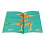 Libro de Dinosaurios con 4 modelos 3D