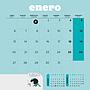 Mafalda 2025 Calendario de pared