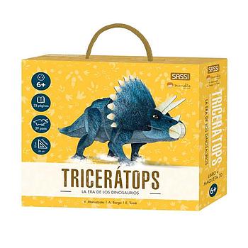 Triceratops - Libro con puzzle