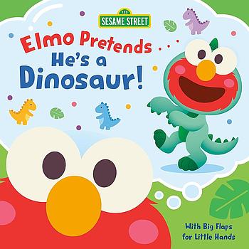 Elmo Pretends... He's a Dinosaur