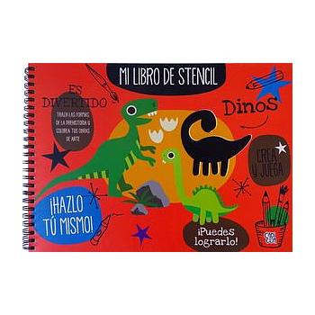 Mi Libro de Stencil Dinosaurios