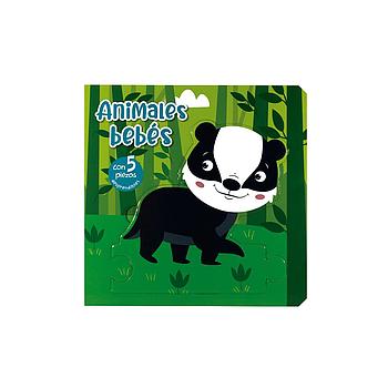 Libro de rompecabezas animales rebeldes