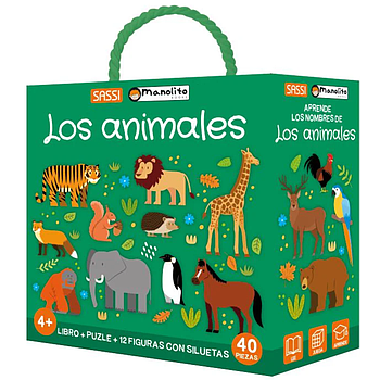 Los Animales Libro y Puzzle