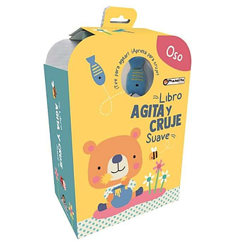 Oso libro agita y cruje suave