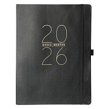 Planner Apollo Collection Black PU802626
