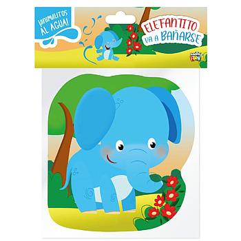Elefantito va a bañarse