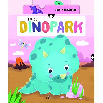 En el dinopark - tira y descubre