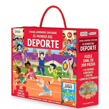 El mundo del deporte - Libro y Puzzle