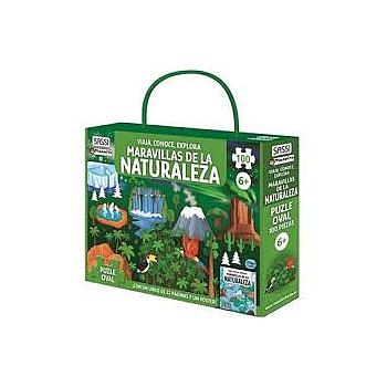 Maravillas de la naturaleza - Libro con puzzle