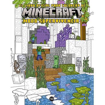 Minecraft el libro oficial para colorear