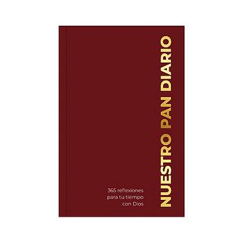 Nuestro Pan Diario 2026 Color Vino