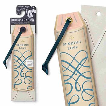 Bookmarks - Greetings Card Sending love