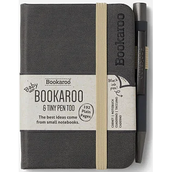 Bookaroo Notebook & Pen Charcoal