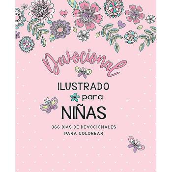 Devocional ilustrado para niñas: 366 dias de devocionales para colorear