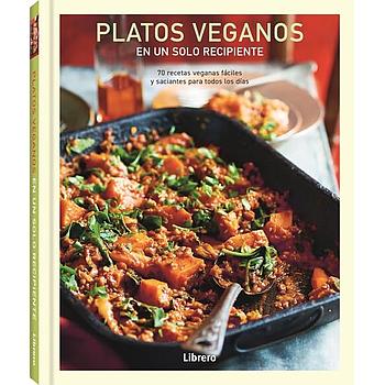 Platos veganos en un solo recipiente