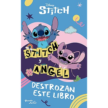 Stitch y Angel destrozan este libro